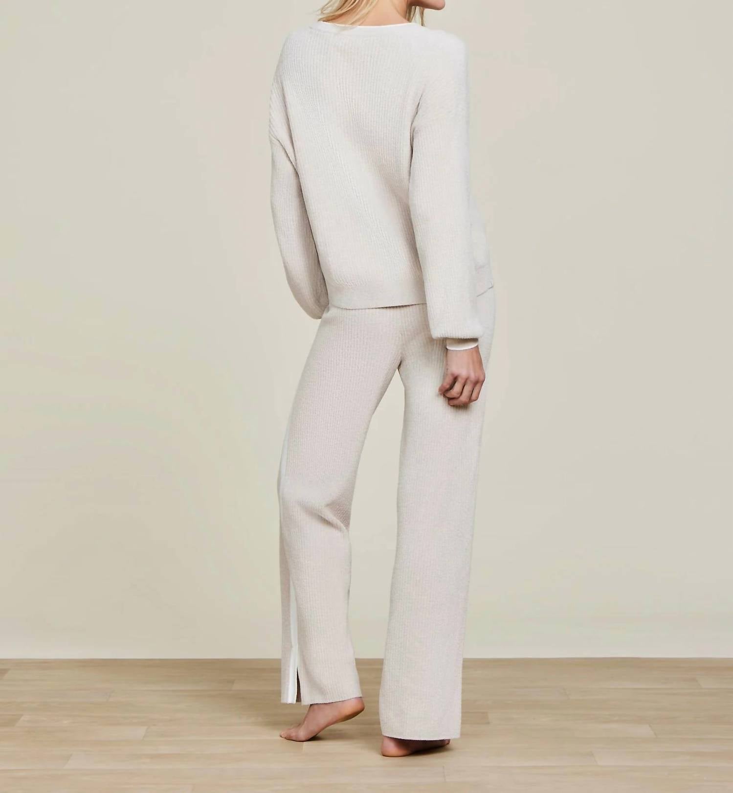 Barefoot Dreams - Cozychic Ultra Lite Contrast Ribbed Cardigan