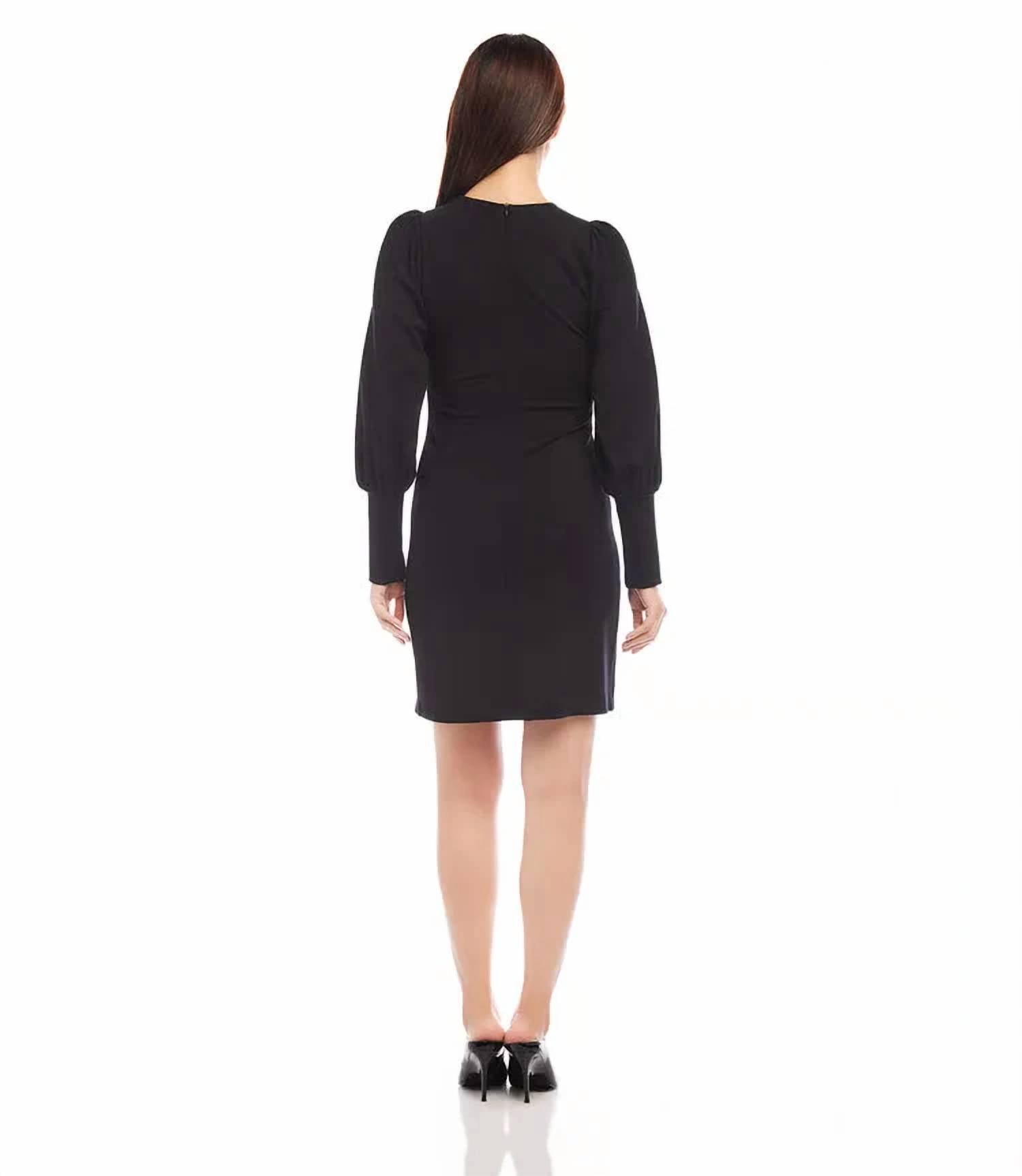 Karen Kane - Barlee Bishop Sleeve Mini Dress