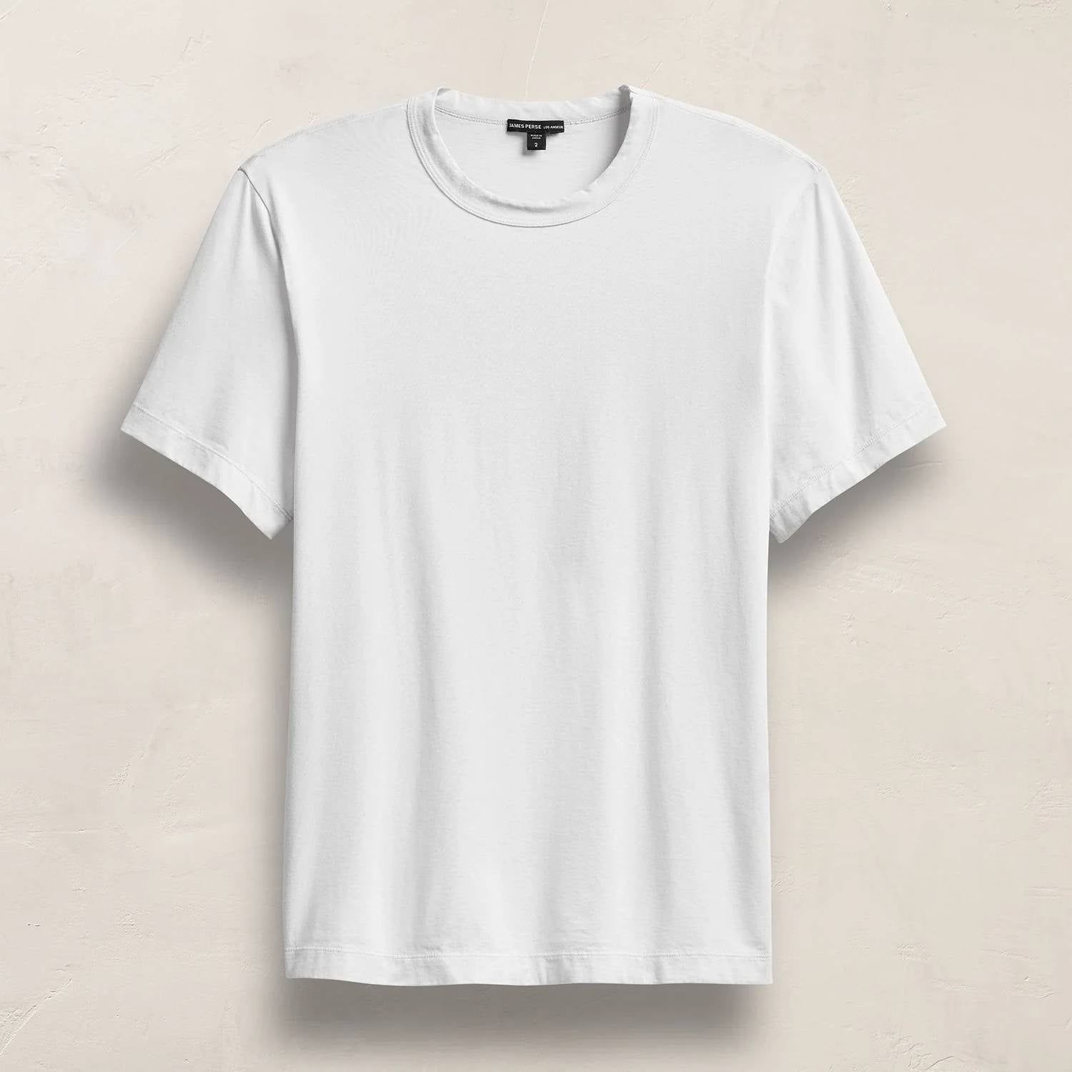 James Perse - Heavy Luxe Jersey Crew Top