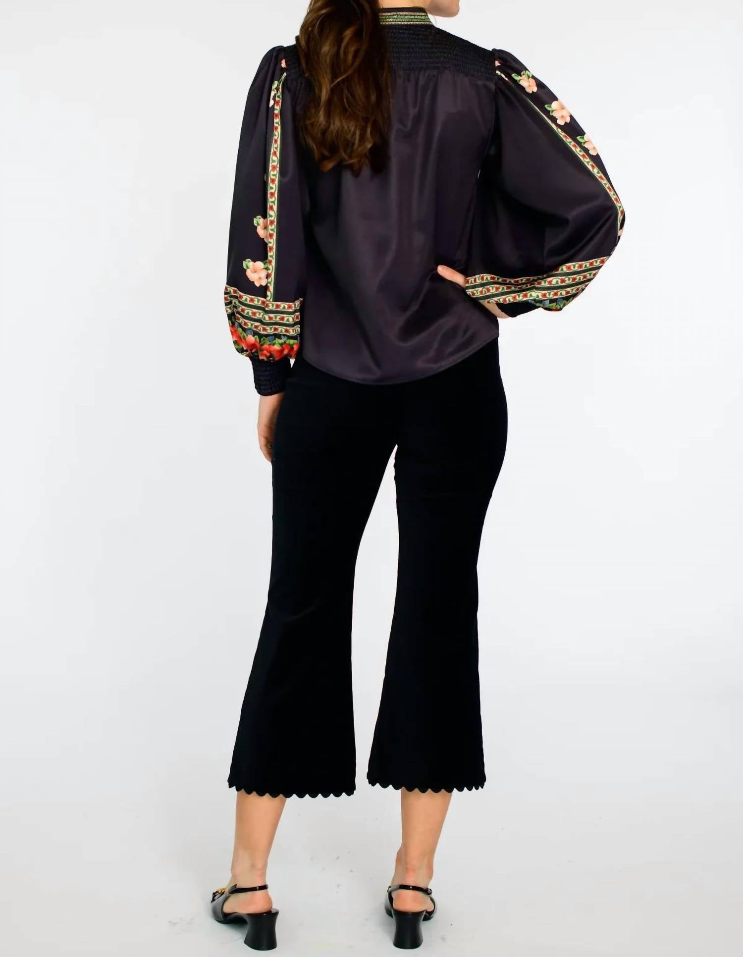Elizabeth James The Label - Emily Garland Stripe Top