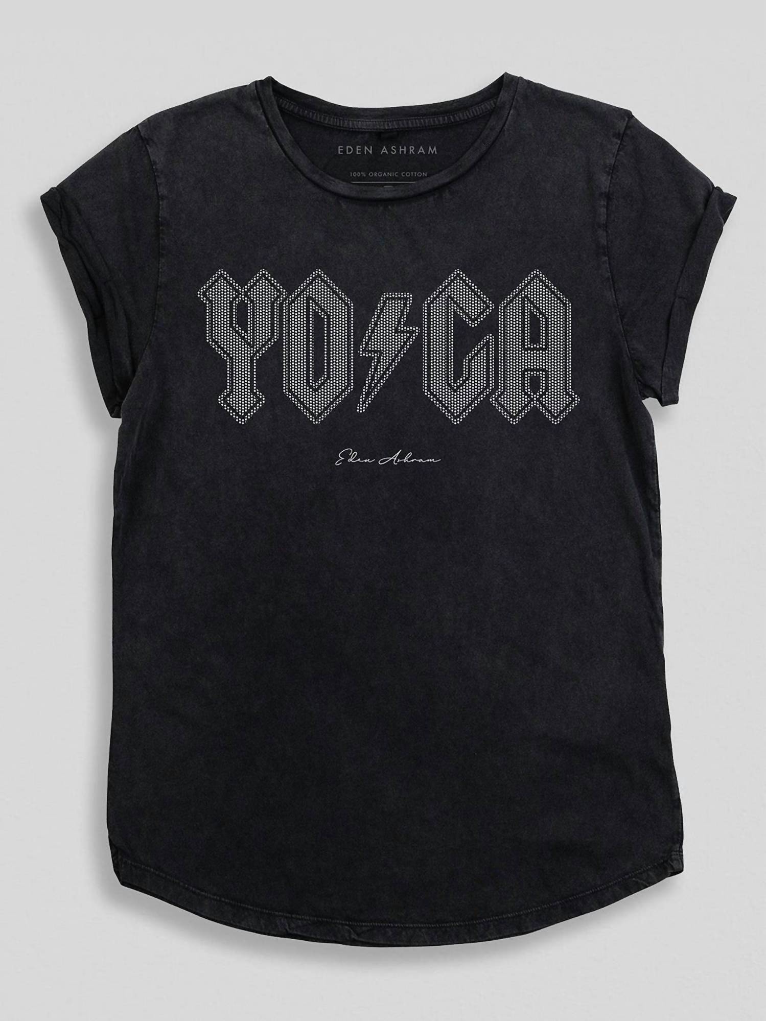 Eden - Women's Yoga Tour Glitter 3.0 Rolled Sleeve Tour Tee
