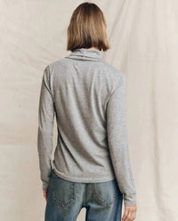 The Great. - Turtleneck Long Sleeve Knit Tee