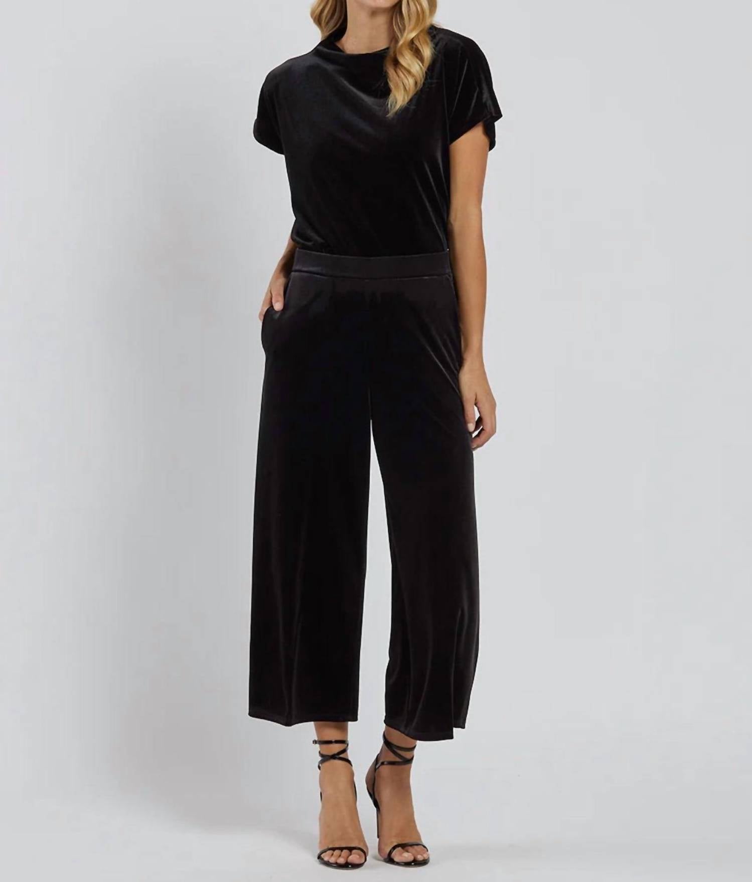 Jude Connally - Lolly Stretch Velvet Pants