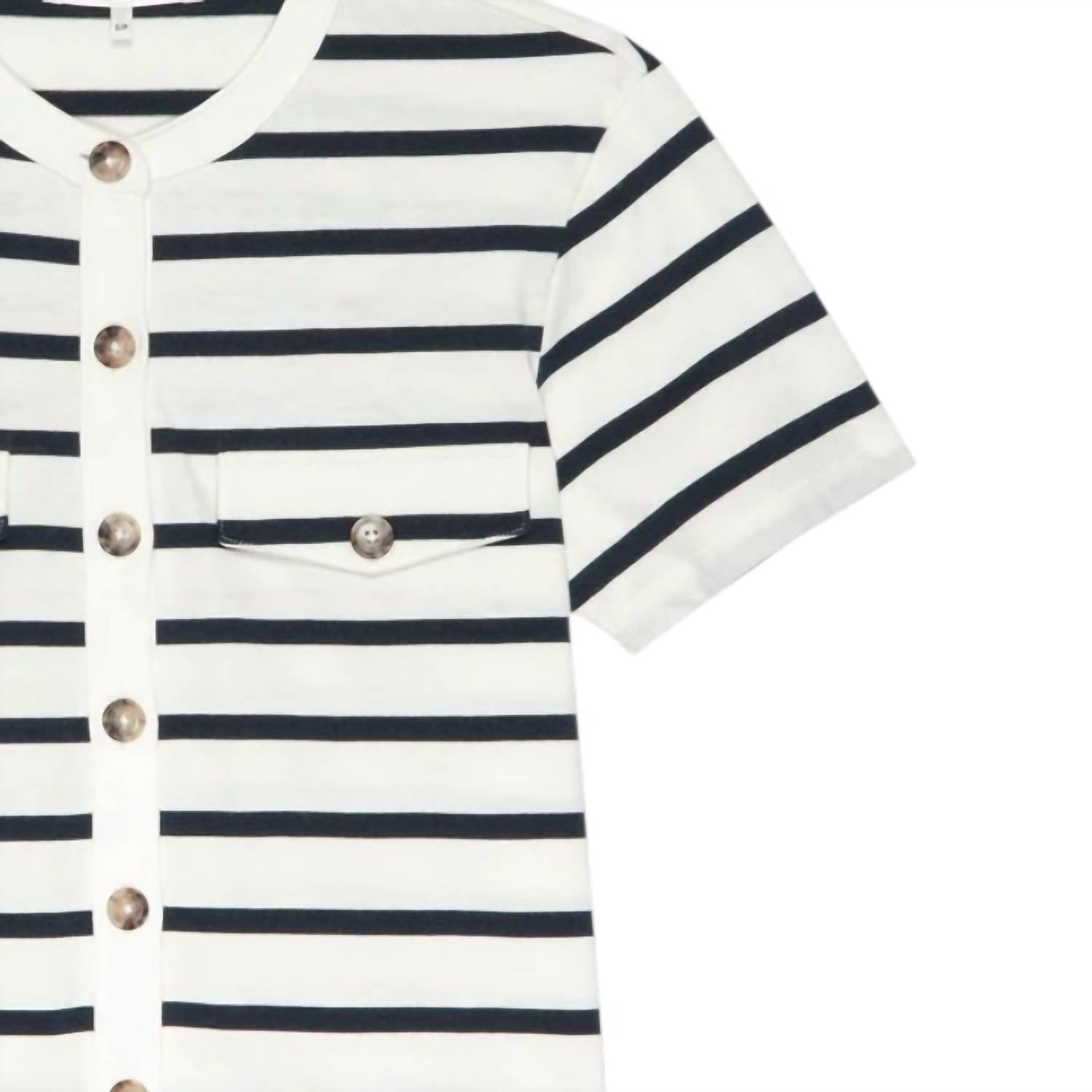 Frame - Women's Jersey Striped Top