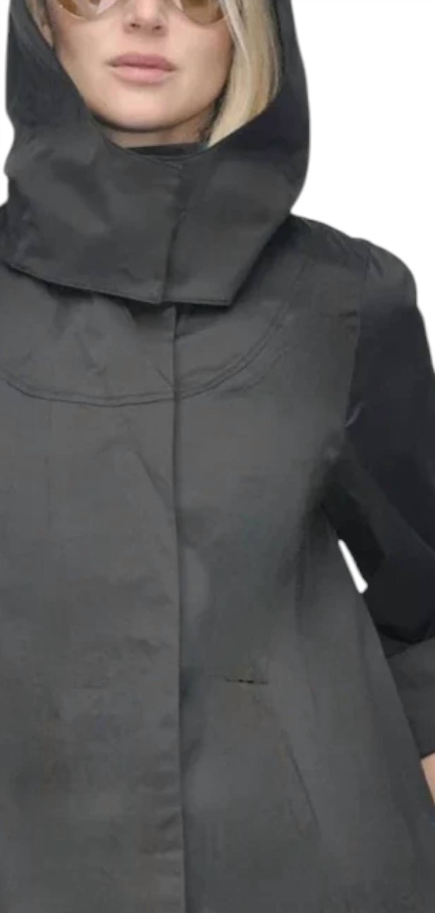 Ciao-Milano - Savina Hooded Rain Jacket