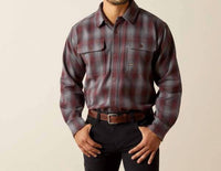 Ariat - Rebar Heavy Flannel Work Snap Shirt