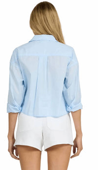 Dear John Denim - Cropped Adrianna Button Up Top