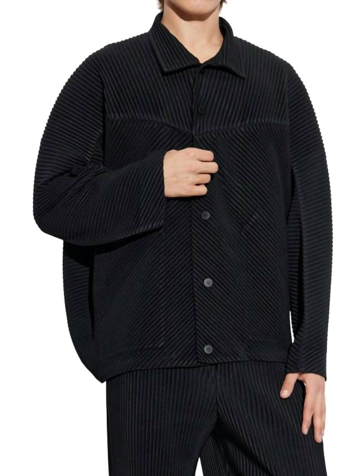 Issey Miyake - Homme Plisse Monthly Colors September Blouson Shirt