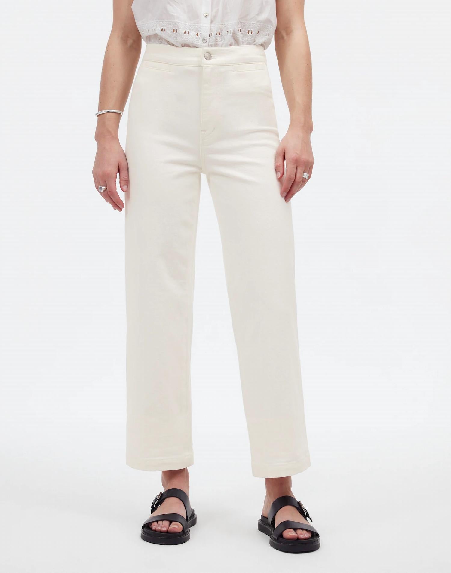 Madewell - Emmett Wide-leg Crop Jean: Welt Pocket Edition - Tall