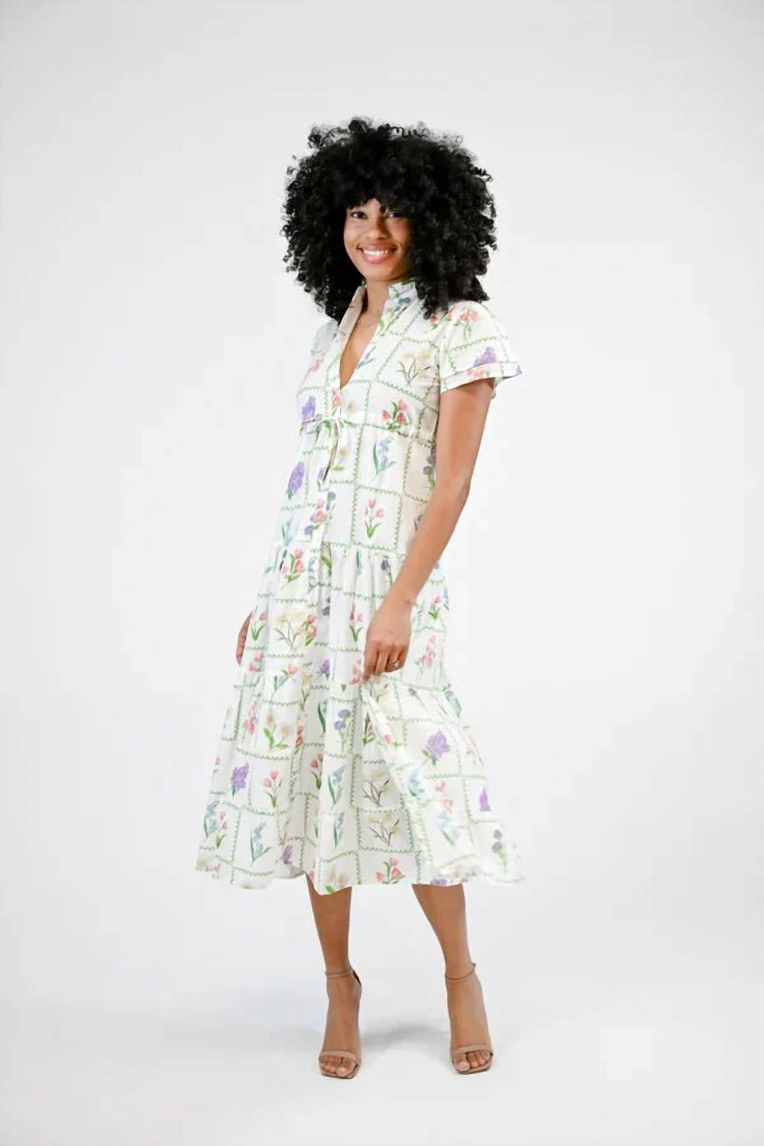 Victoria Dunn - Magnolia Flutter Dress