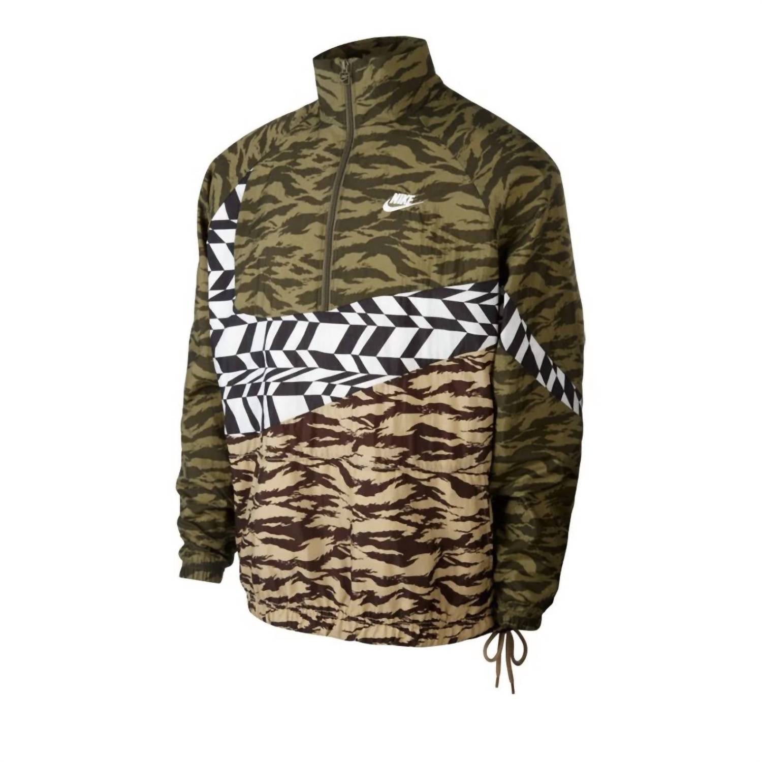 Nike - Men's Swoosh Woven Half-zip Jacket