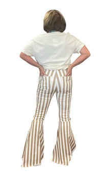 Peach Love - Marbled Flare Pants