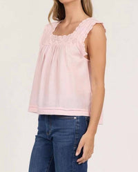 Dear John Denim - Una Square Neck Lace Trim Top