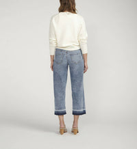 Jag - Mid Rise Wide Leg Jeans