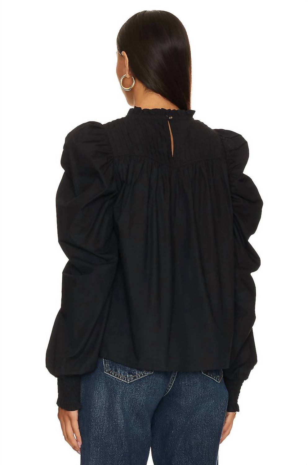 Cleobella - Irina Smocked Cuff Blouse