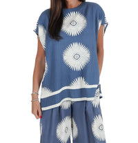 Umgee - Women's Weekend Gallery Abstract Top