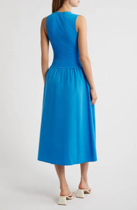 Rails Women's Current Dress in french blue - women's dress - detail view