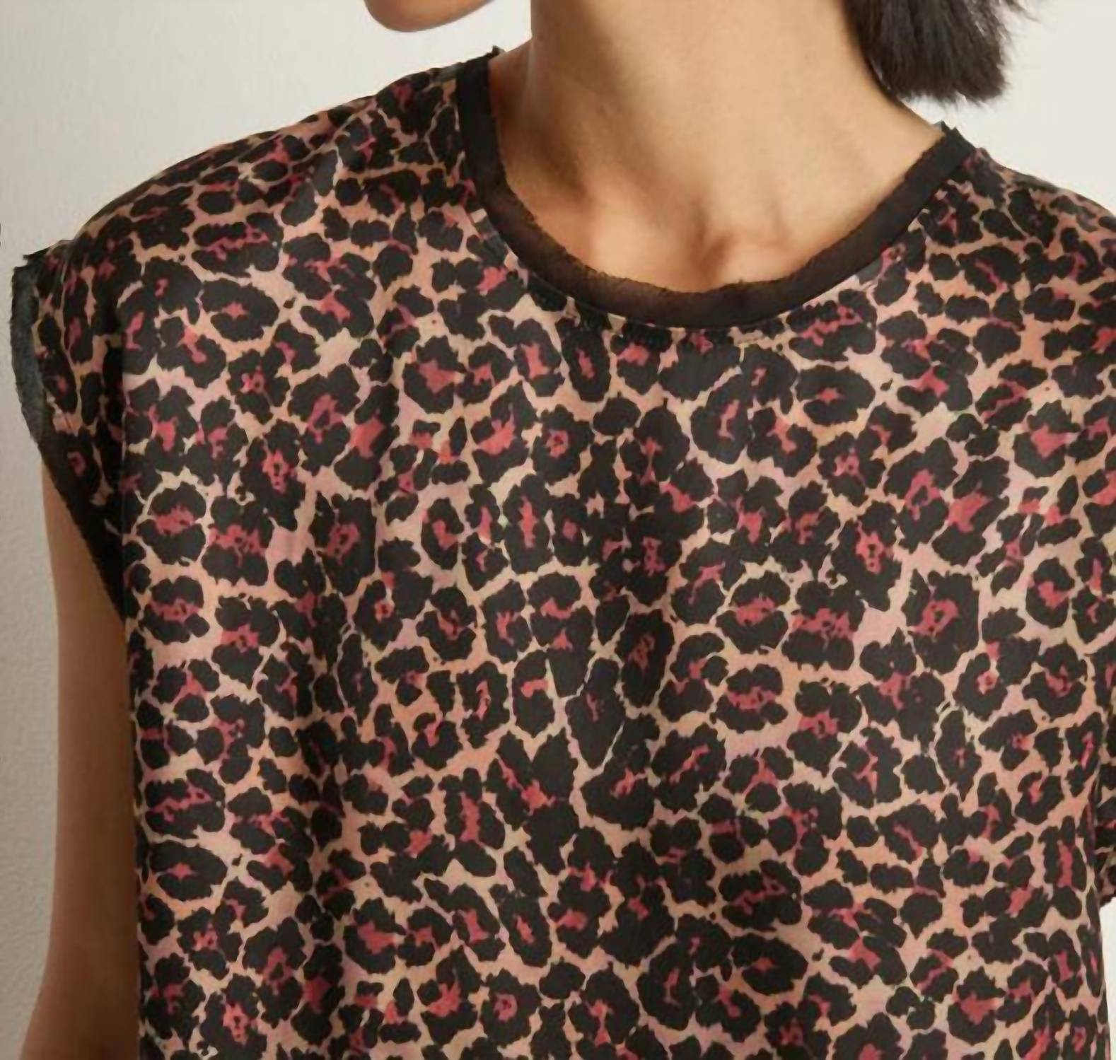 Nation LTD Helen Top in winter leopard 1 - women's blouse - view 4