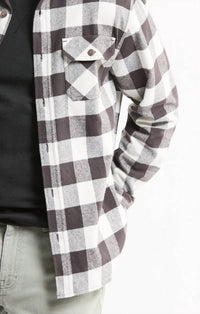 Jachs New York - Brawny Flannel Thermal Crewneck Shirt - 2-pack