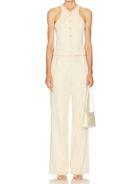 Alexis - Lucky Vest With Faux Front Pockets