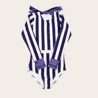 Saint Ida - Girl's Long Sleeve Two Piece Swimsuit