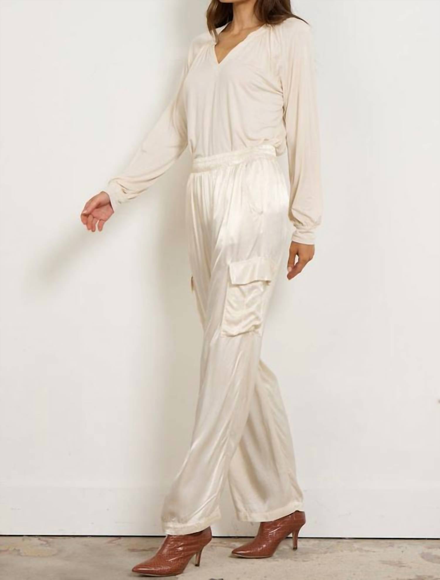Lamade - Silky Wide Cargo Pant