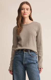 Z Supply - Arlet Mini Thermal Long Sleeve Top
