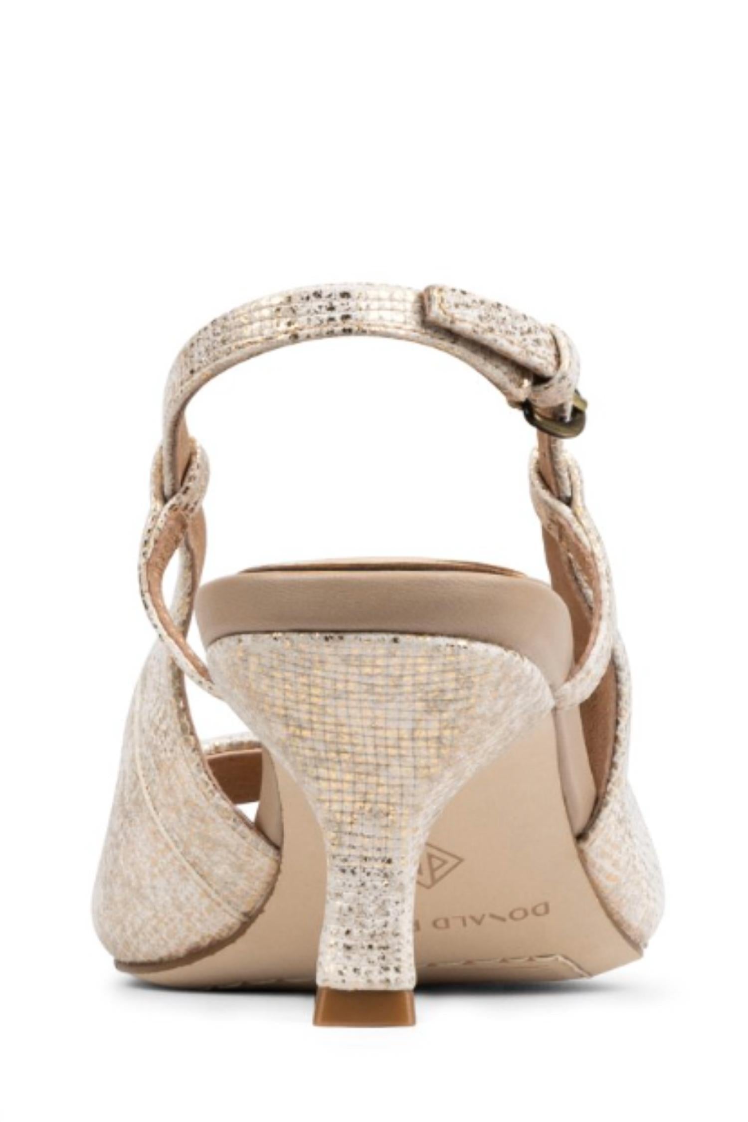 Donald Pliner - Women's Grinn Peep Toe Slingback Heels
