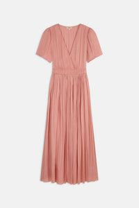 Suncoo - Cyra Long Satin Dress