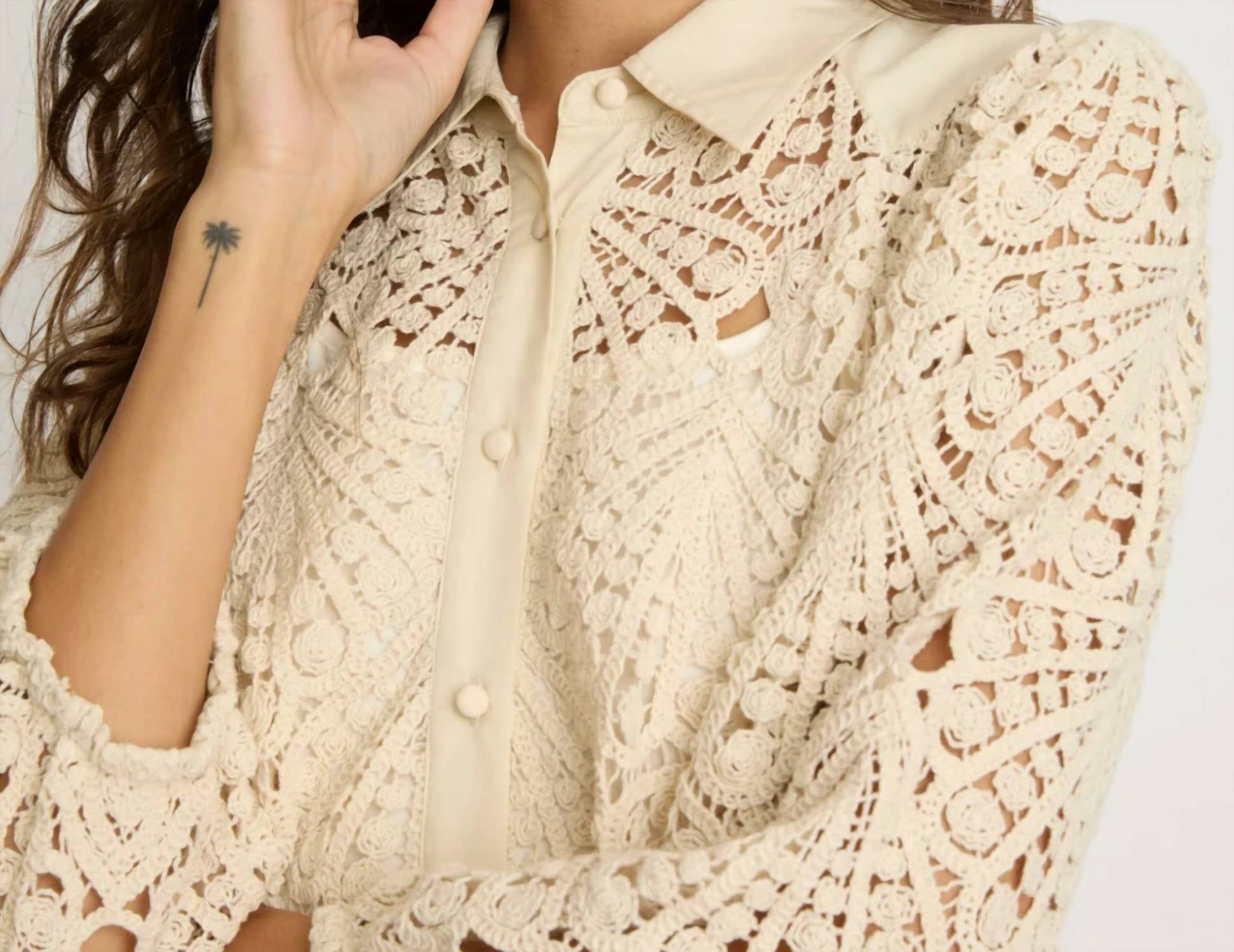 Caballero - Juliette Button-front Blouse
