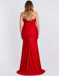 Jovani - Strapless Evening Gown