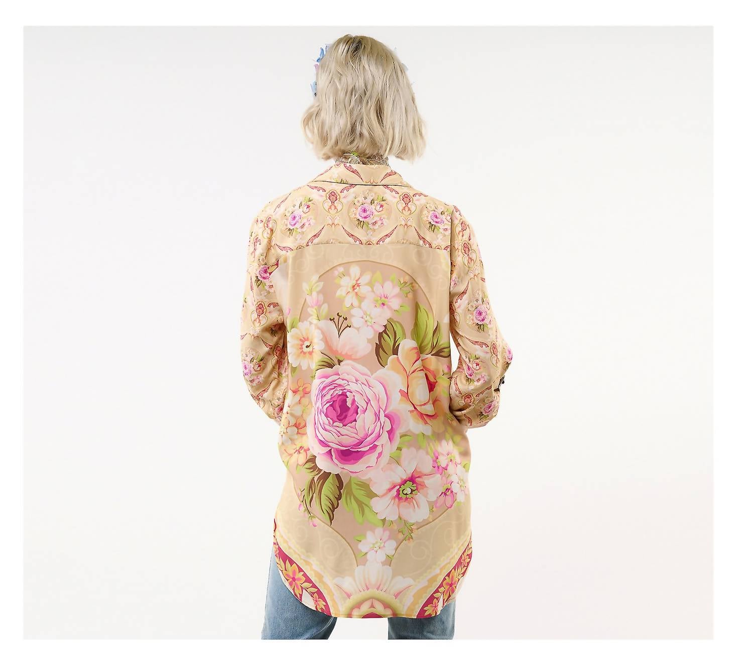Aratta - Golden Girl Button-front Collared Shirt