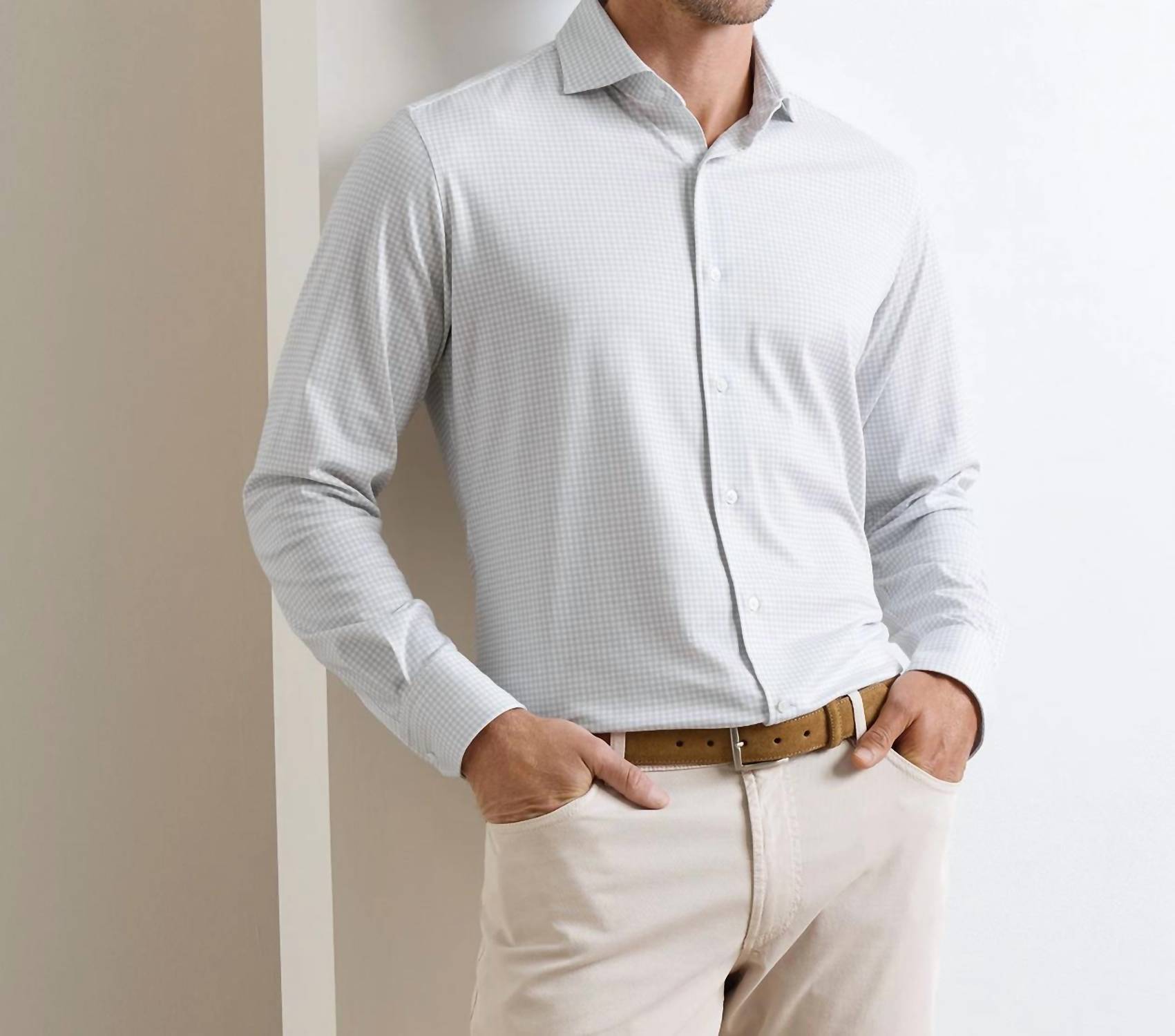 Peter Millar - Excursionist Flex Gingham Sport Shirt