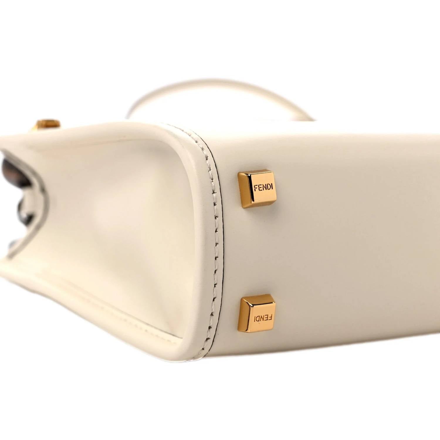 Fendi - Women's Mini Sunshine Shopper Tote Crossbody Bag