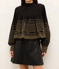 Marie Oliver - Melrose Pintuck Pleated Blouse