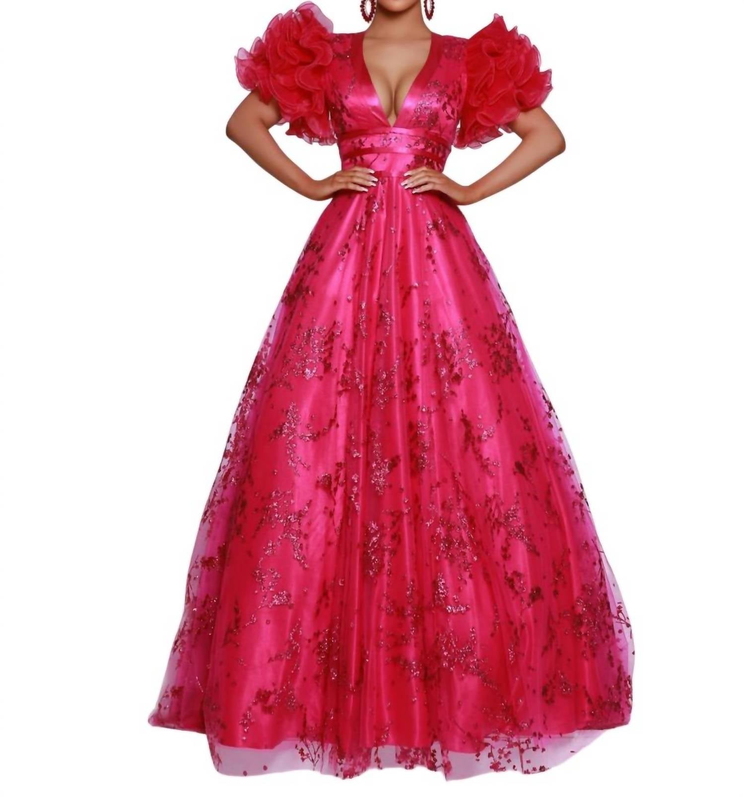 Johnathan Kayne - Glitter Ballgown