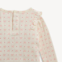 Magnetic Me - Girls Magnetic Ruffle Long Sleeve Pajamas