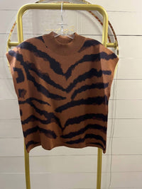 Entro - Mock Neck Sweater Top