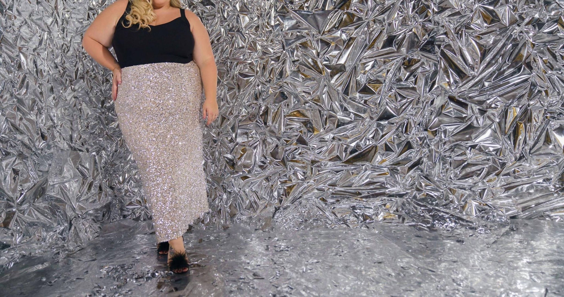 Never Fully Dressed - Sequin Dorris Skirt