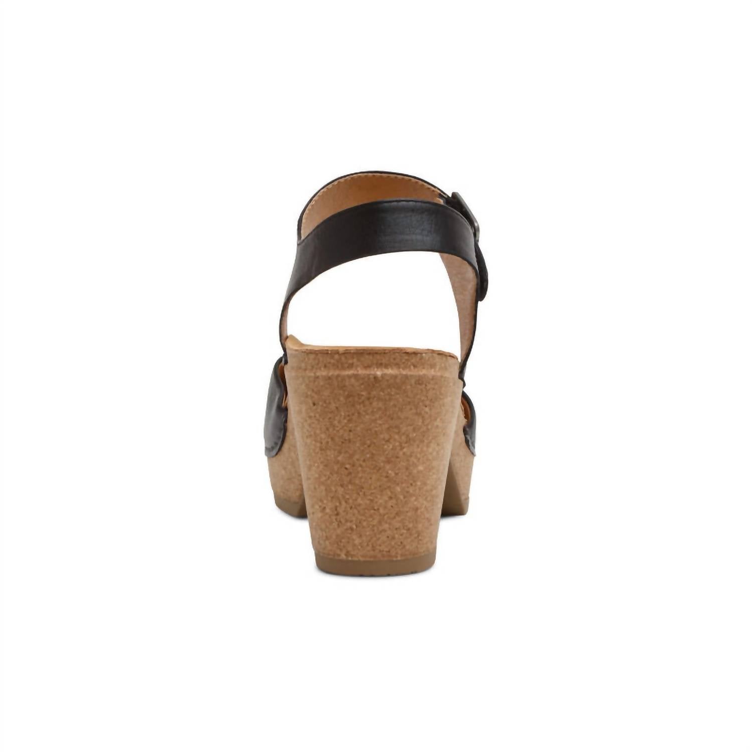 Aetrex - Women's Finley Quarter Strap Cork Heel