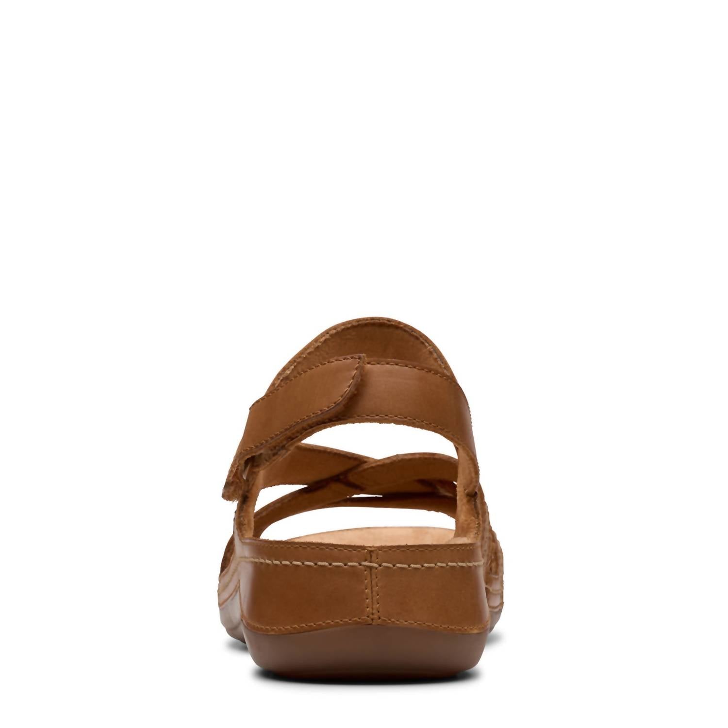 Clarks Women's Cecily Strap Sandal in tan combi - women's sandal - alternate view