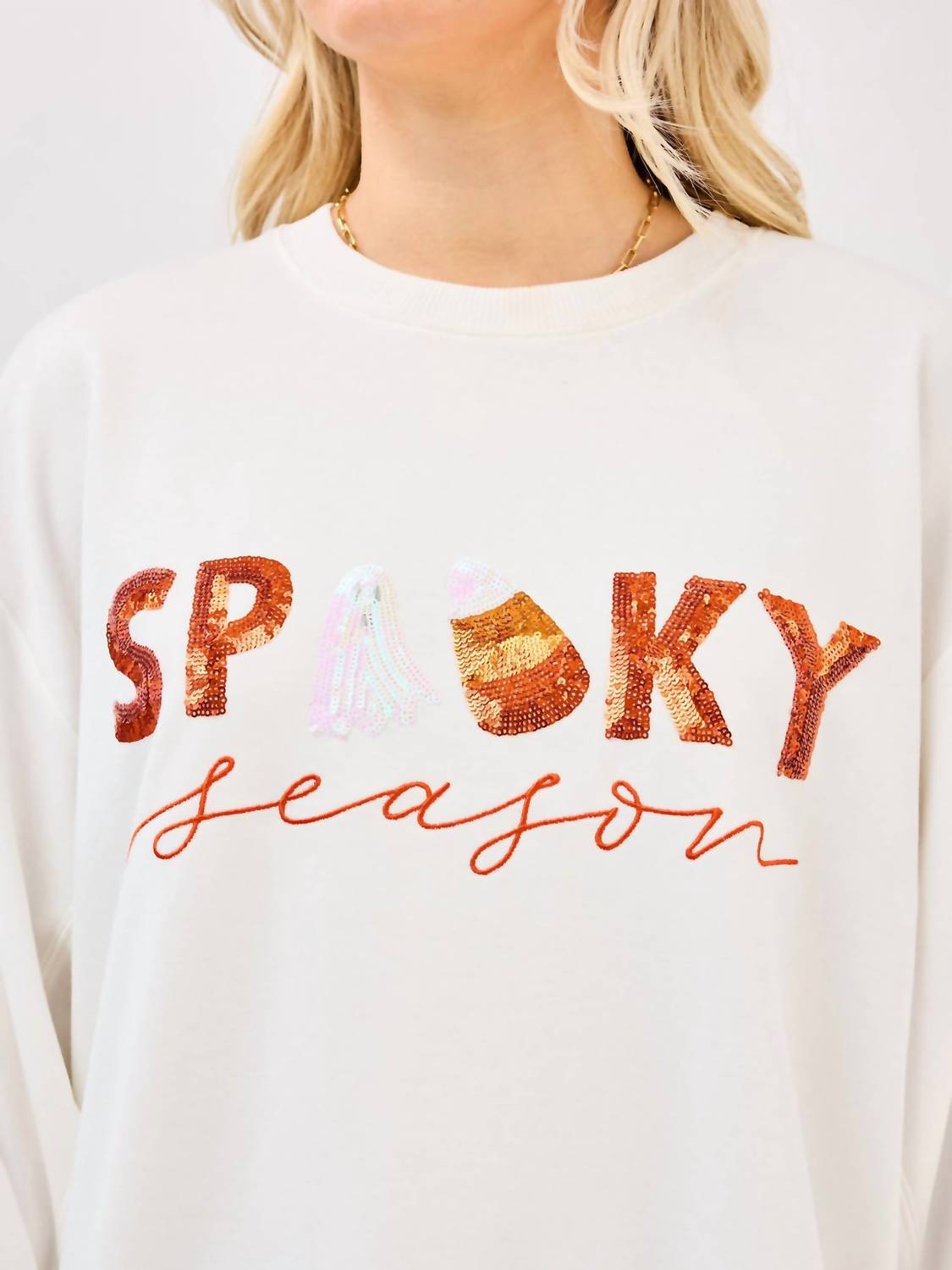 Mary Square - Women's Spooky Season Sweatshirt