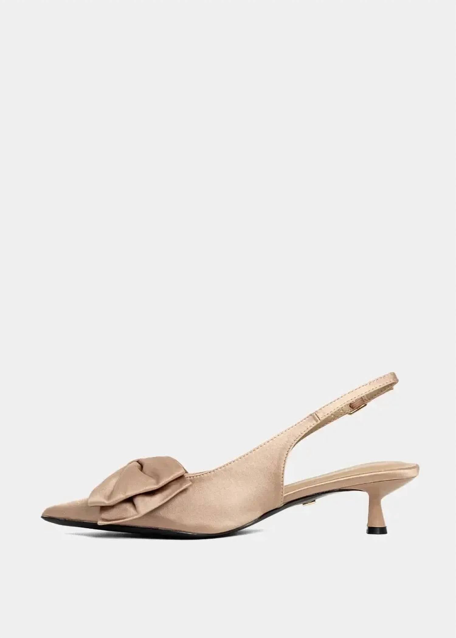 Shu Shop - Women's Nora Slingbacks Kitten Heel