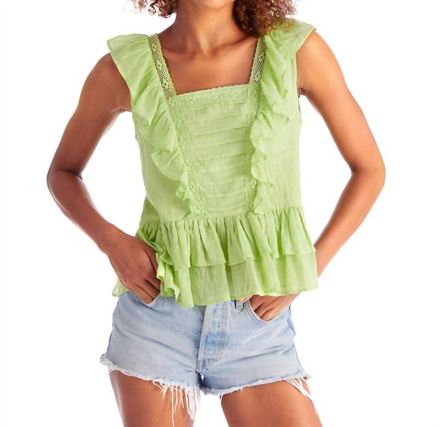 Allison New York - Quinn Ruffle Tank