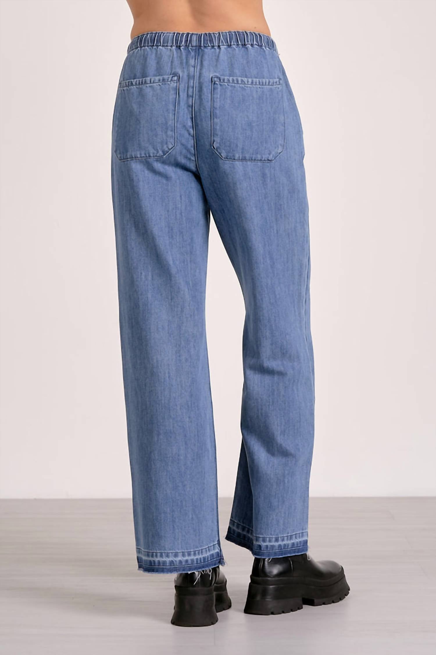 Elan - Drawstring Sweatpant Jean