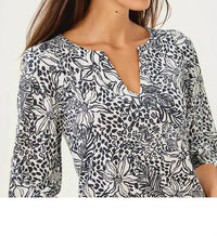 Lilly Pulitzer Cath Mini Dress in onyx lots to spot - women's dress - view 4