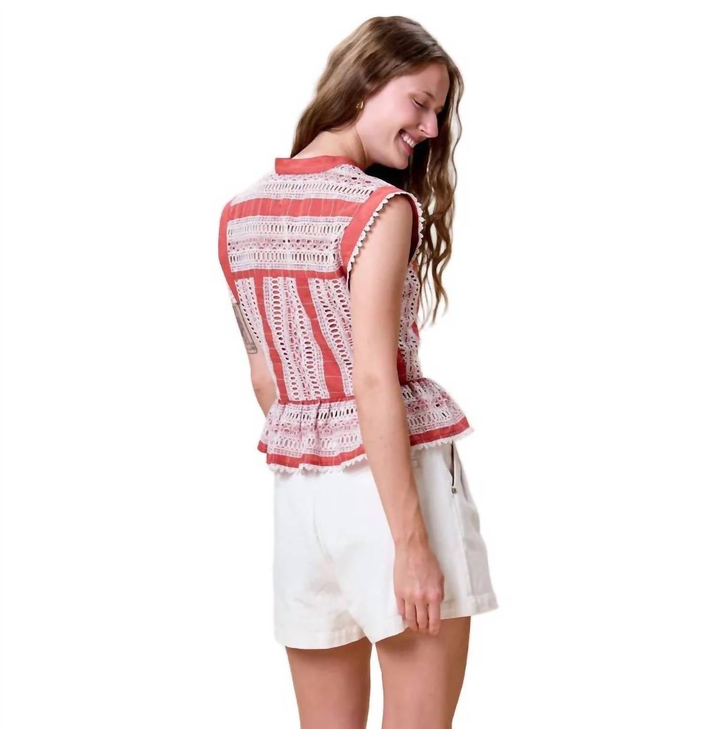 Cleobella - Paprika Sienna Sleeveless Top