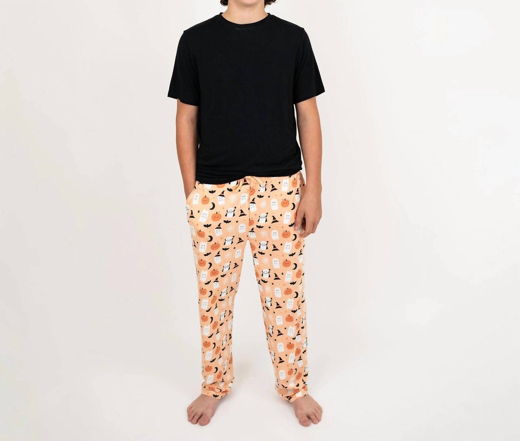 Emerson And Friends - Boo-tastic Glow-in-the-dark Halloween Bamboo Relaxed Lounge Pajama