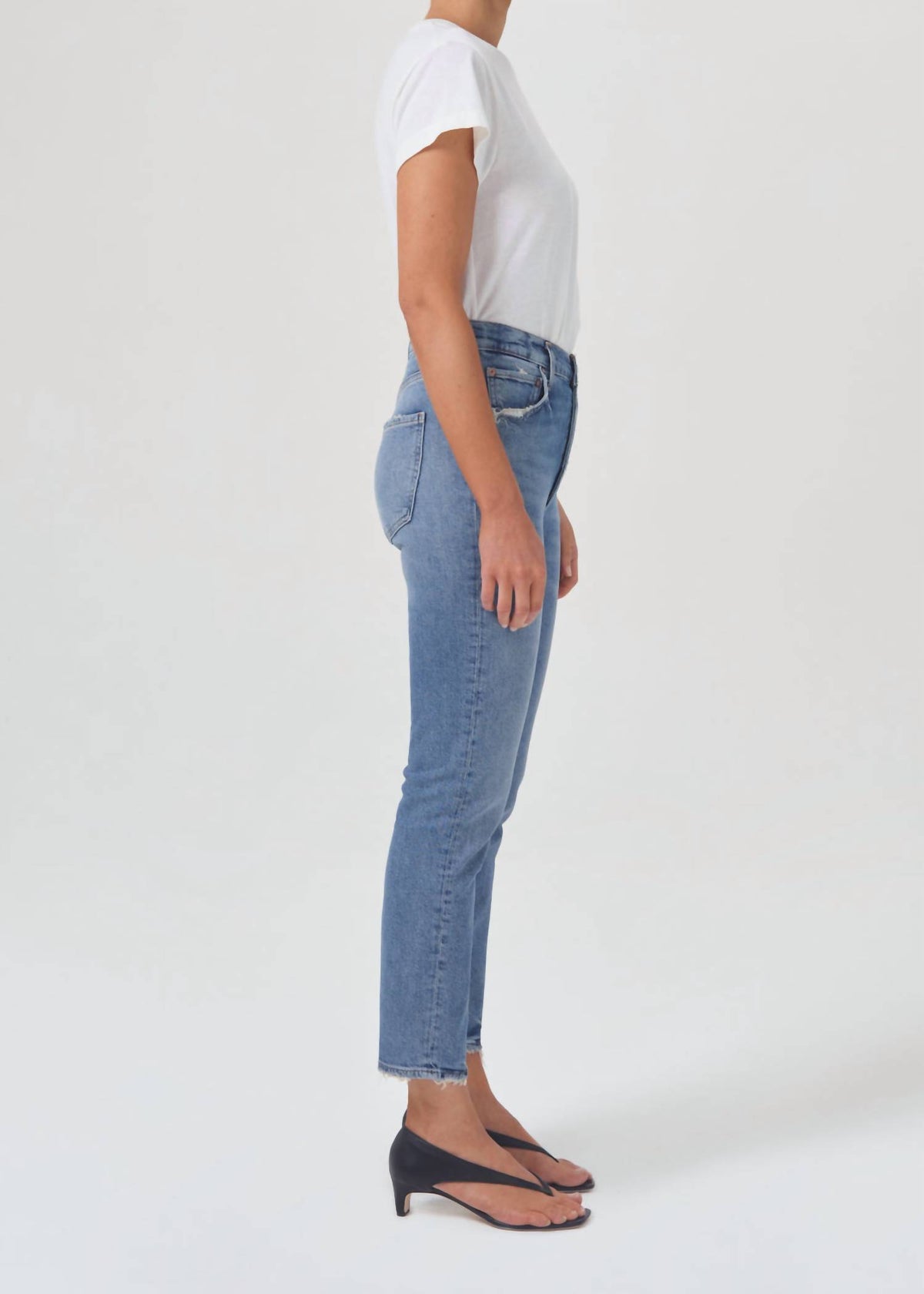 Agolde - RILEY HIGH RISE STRAIGHT CROP JEAN