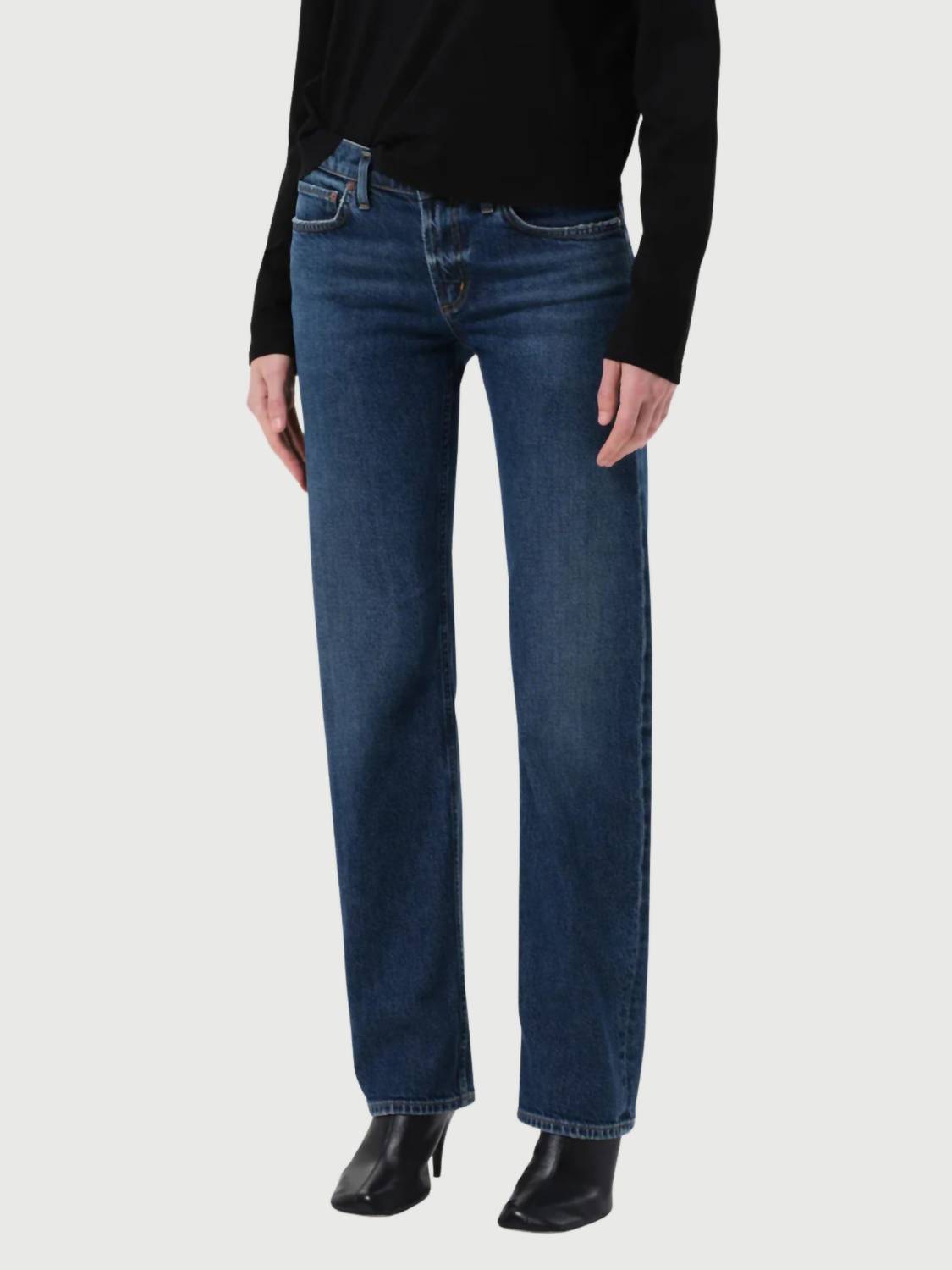 Agolde - Low Rise Slim Jeans